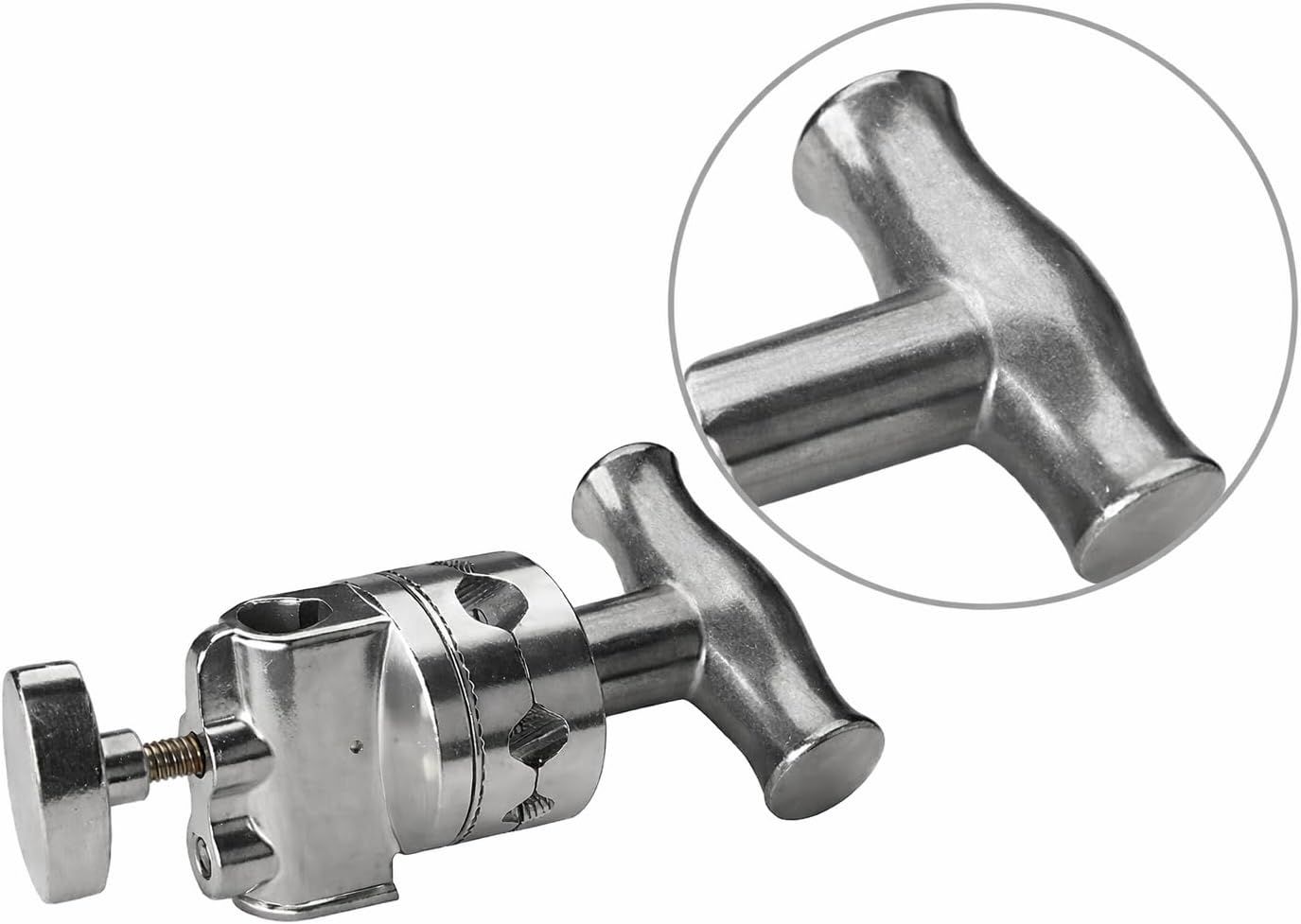 Kupo 2-1/2in Grip Head with Big Handle - Silver (KG203012)