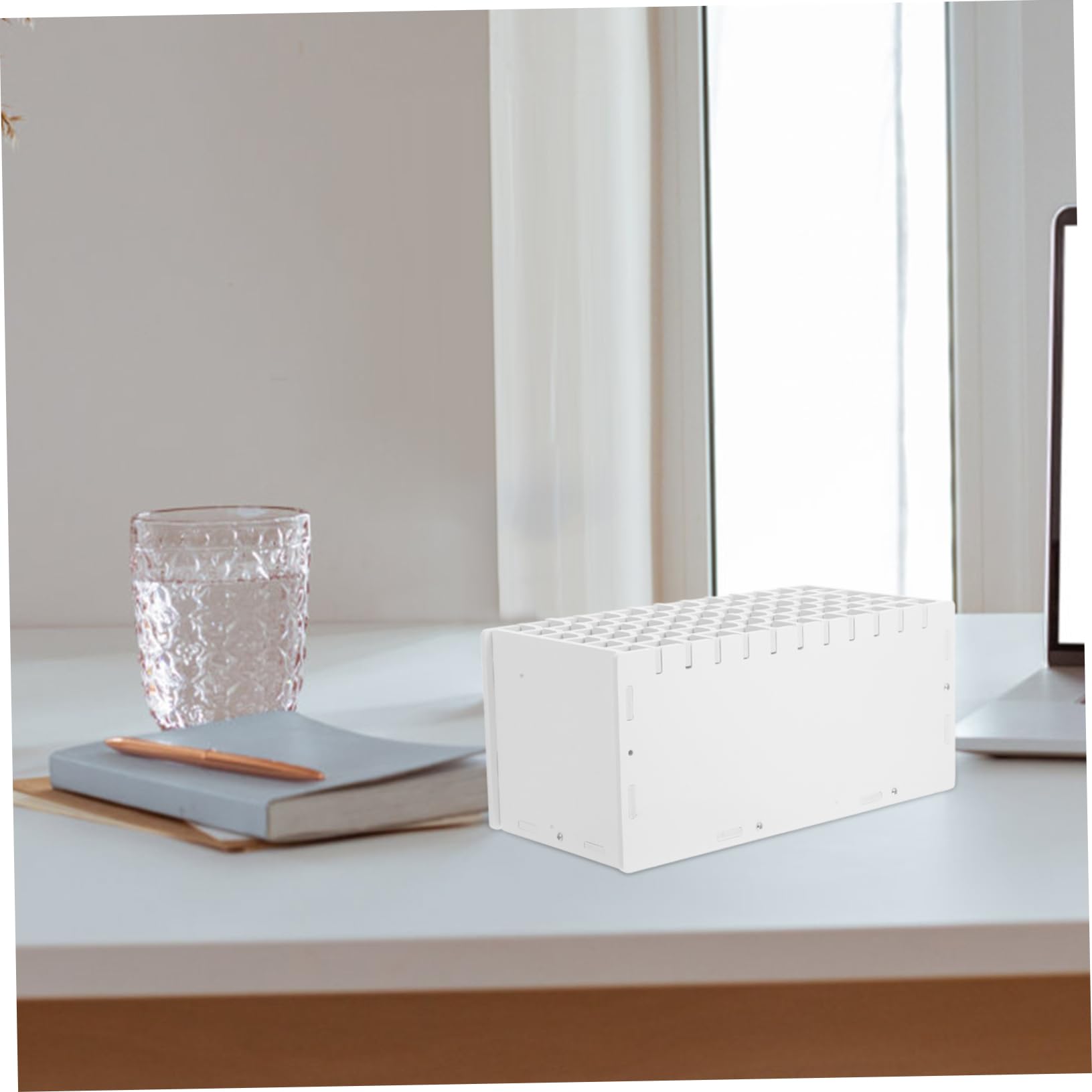 Portapenne Organizer Per Penne Portapenne in Legno-plastica Facile Da Montare e Usare Elegante e Pratico Per Organizzare Pennini e Altre Penne