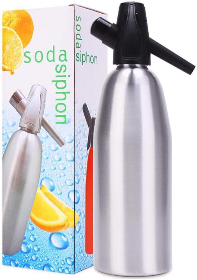Amazon ステンレスサイホン ソーダサイフォン ウォーターボトル 水差し アルミ 1000L アルミニウム ソーダサイフォン ソーダ
