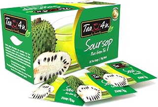 Tea4U Flavored Green Tea Bags (Soursop)