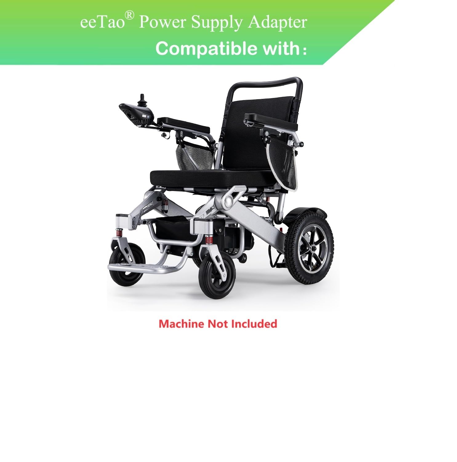 eeTao 3-Pin XLR AC/DC Adapter Replacement Charger Compatible with VERPAL Electric Wheelchair for Adults Lithium Battery 24V 24VDC 24VDC 24.0V 29.4V DC29.4V Power Supply Cable Cord