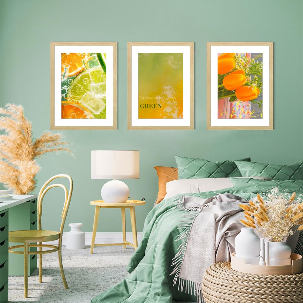 Amazon.co.jp: VNVNK 18x24 フレーム 木製、ディスプレイ用