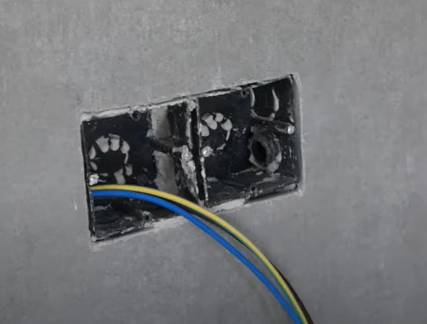 (Pack 6 unidades) Caja mecanismos electricos-Caja empotrar electricidad-Caja enchufes empotrables-llaves de luz enchufe pared-UNIVERSAL-Caja mecanismo enchufe interruptor-65x65x43