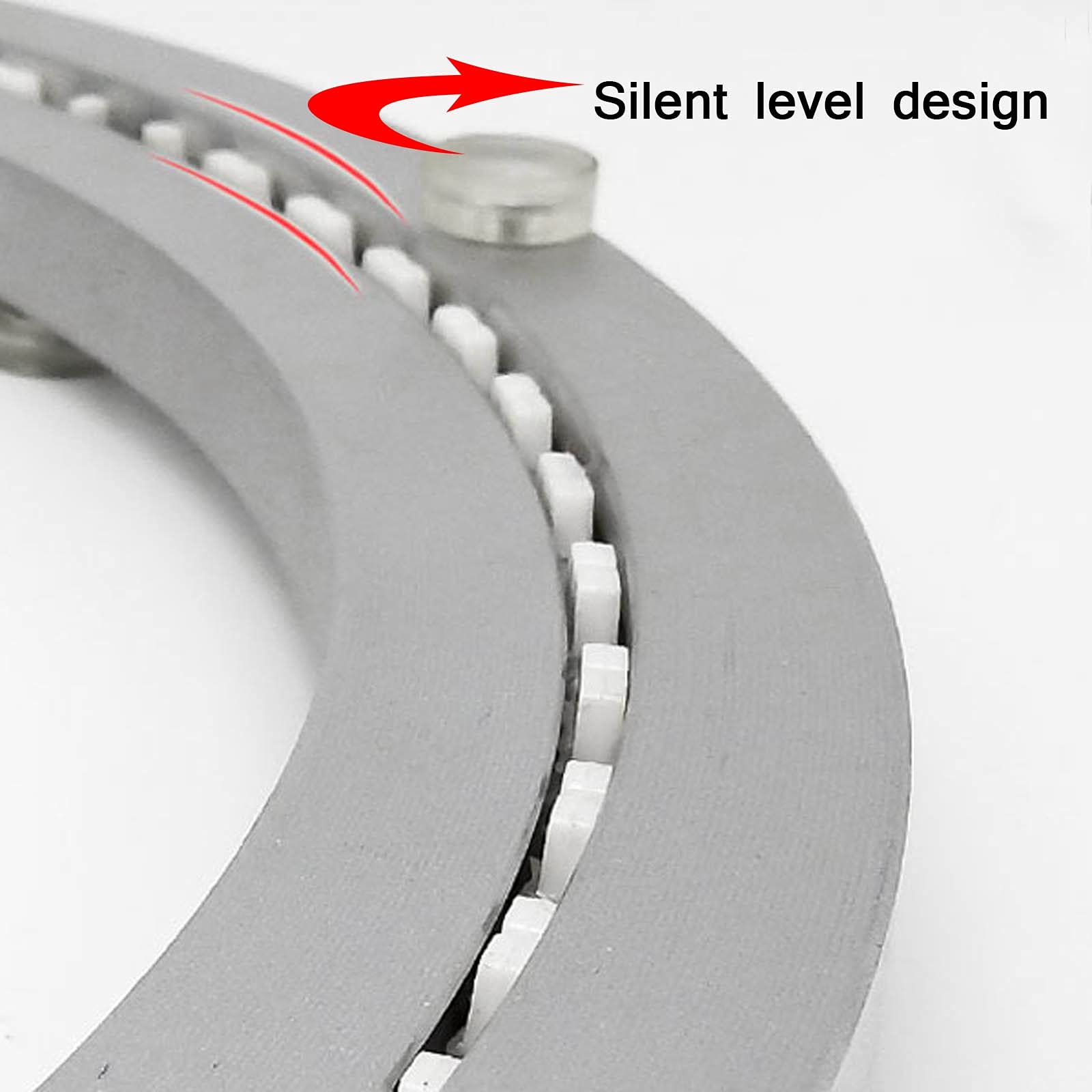 Rundes Drehteller Kugellager, Aluminiumlegierung Glatte Schwenkplatte Leise