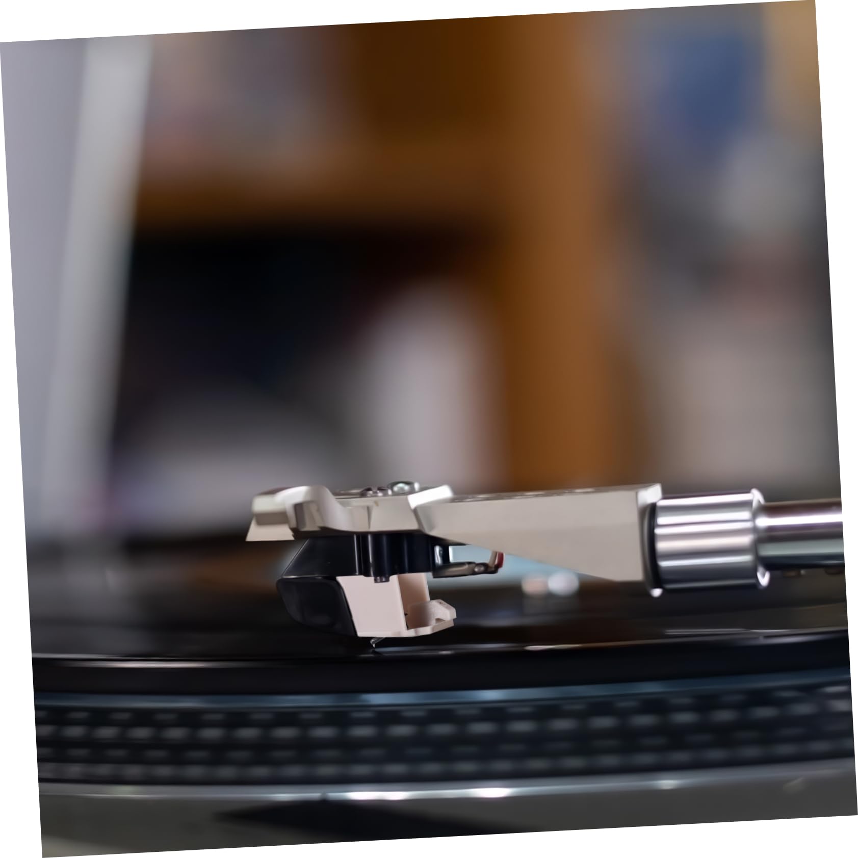 1 Set Stylus con Spazzola Pulizia Compatibile con Varie Tipologie Turntable Facile Installazione e Suono e Definito