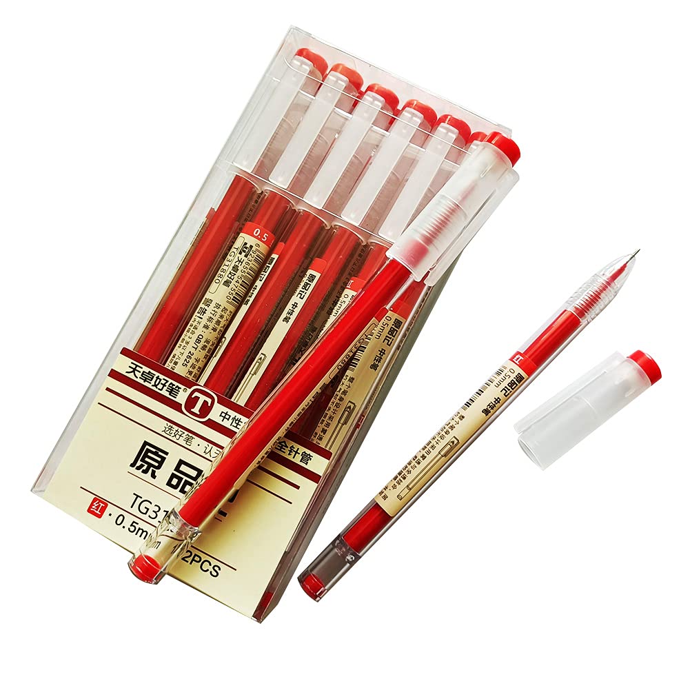 Stylo à bille encre gel 0.5mm Sencoo pour éviter les ratures et écrire sans fatigue au bureau