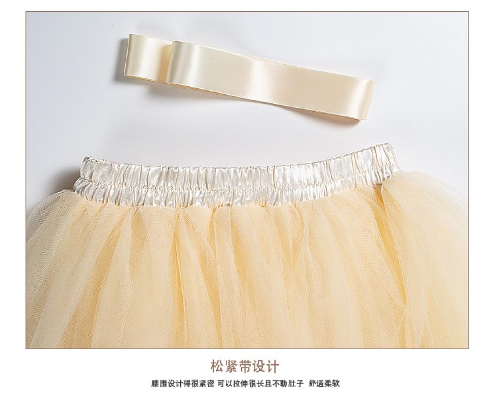 Hellgrauer Tüll-Midirock Für Damen, Knielanger Tutu-Rock, Eleganter Faltenrock Mit Satingürtel, Dating, Hochzeit, Abschlussball, Karneval, Party, Netzrock Für Damen Und Mädchen