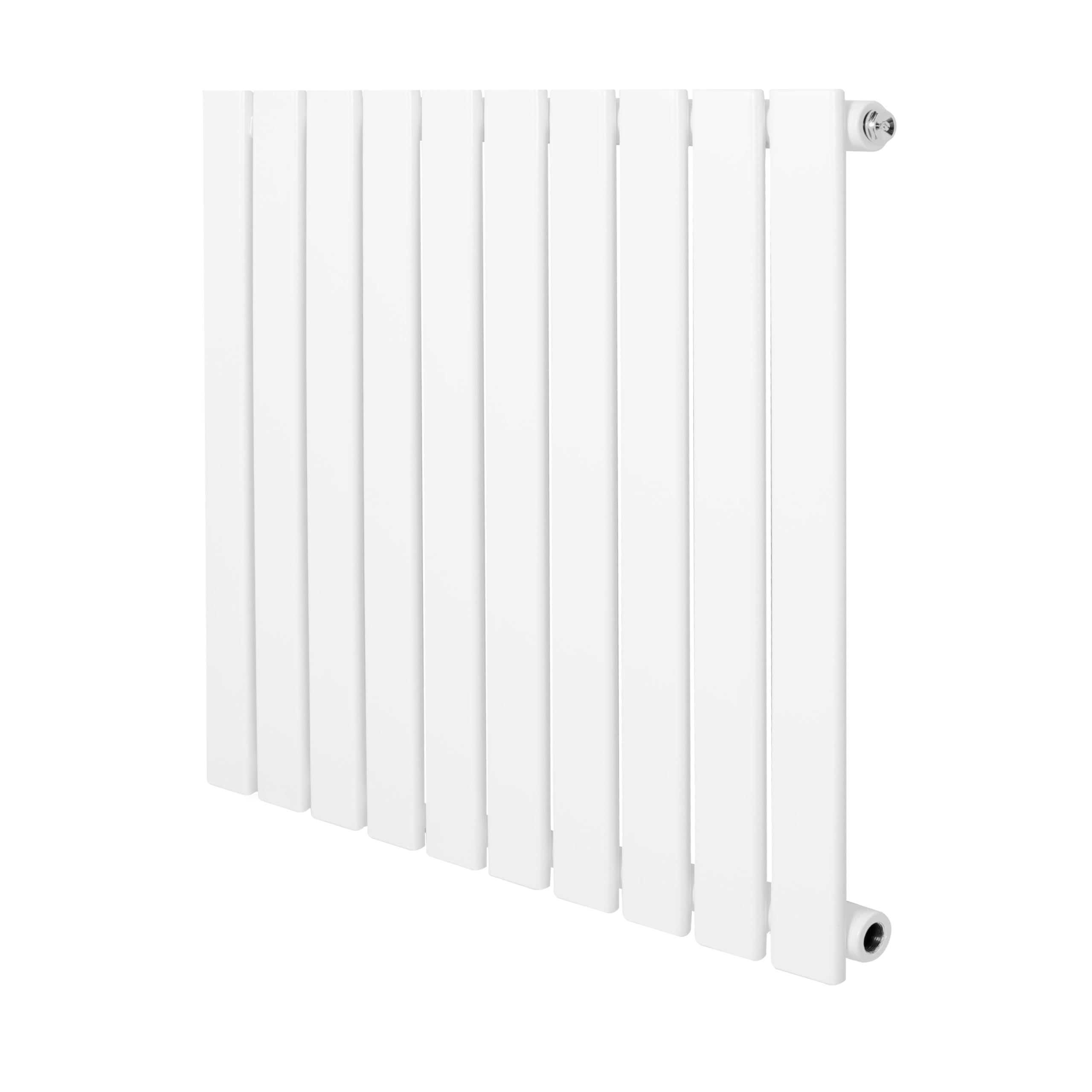 Monstershop Flat Single Column Radiator - 600 x 700mm - White
