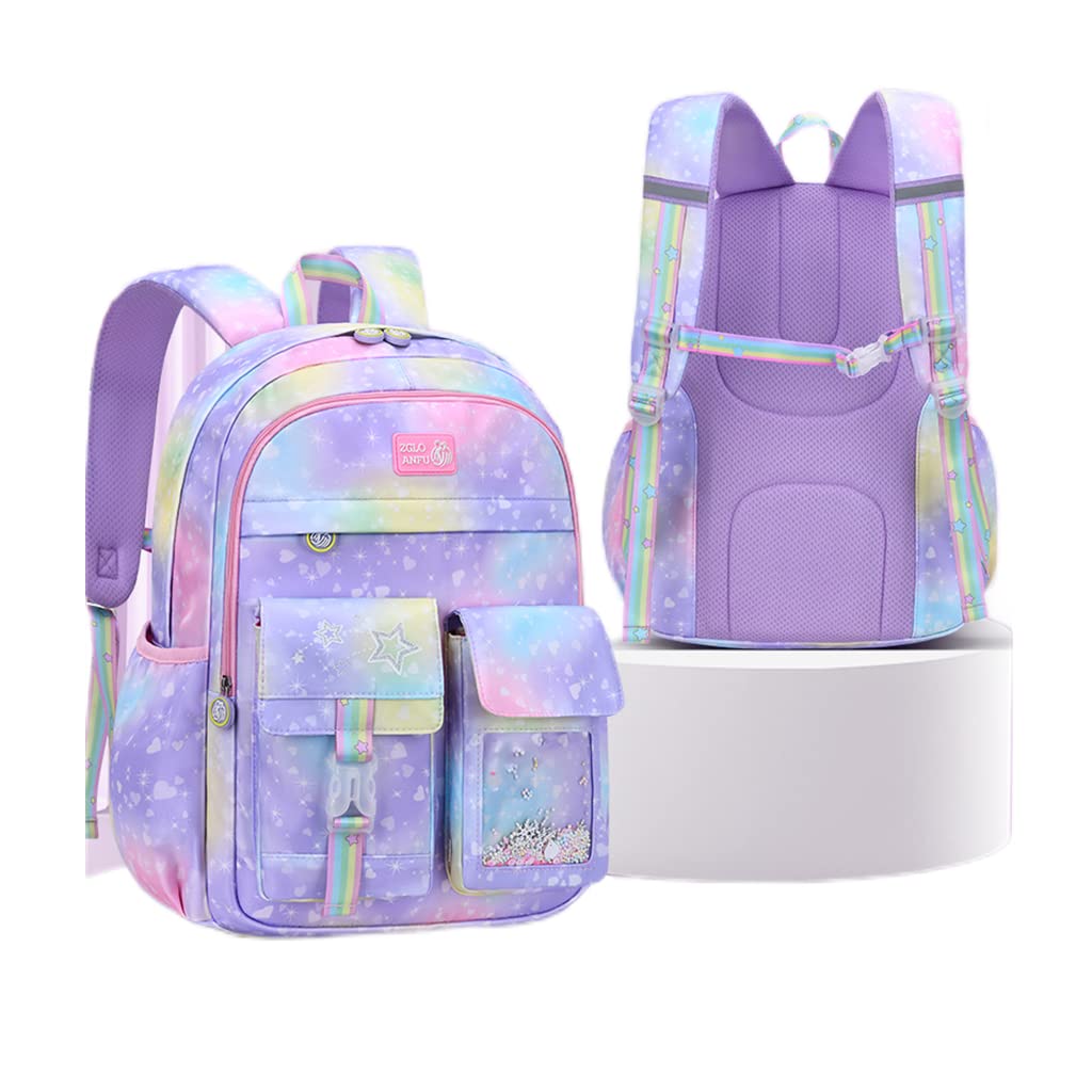 Backpack for Girls School Bag Primary Student Bookbags Cute Backpack for Elementary School Backpacks for Girls