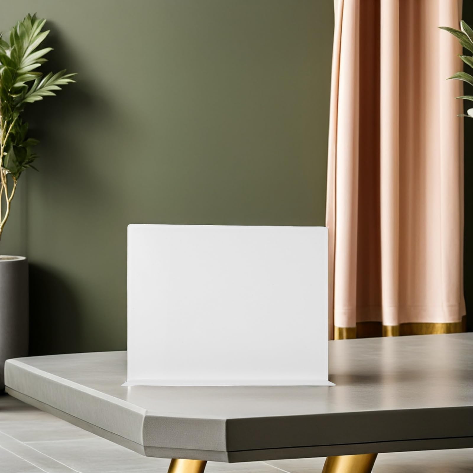 SHINEOFI Protezione Igienico e Facile da Pulire Anti-Schizzi in Acrilico Bianco para Schizzi da Cucina per Lavello e Lavabo per Bagno e