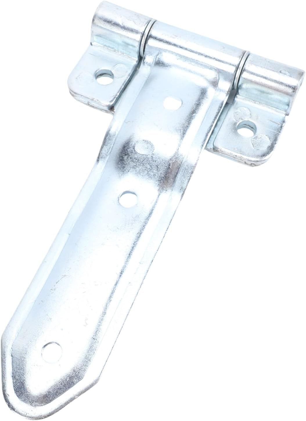 Fabater 8in Trailer Door Hinge Strap, Metal Cargo Utility RV Door Strap Hinges, Side Door Enclosed Offset Bent Hinge Replacement