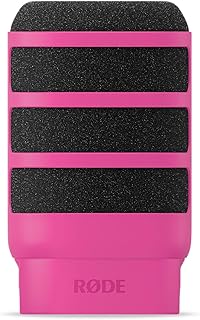 Filtro antipop RØDE WS14 Premium para PodMic y PodMic USB (Rosa)