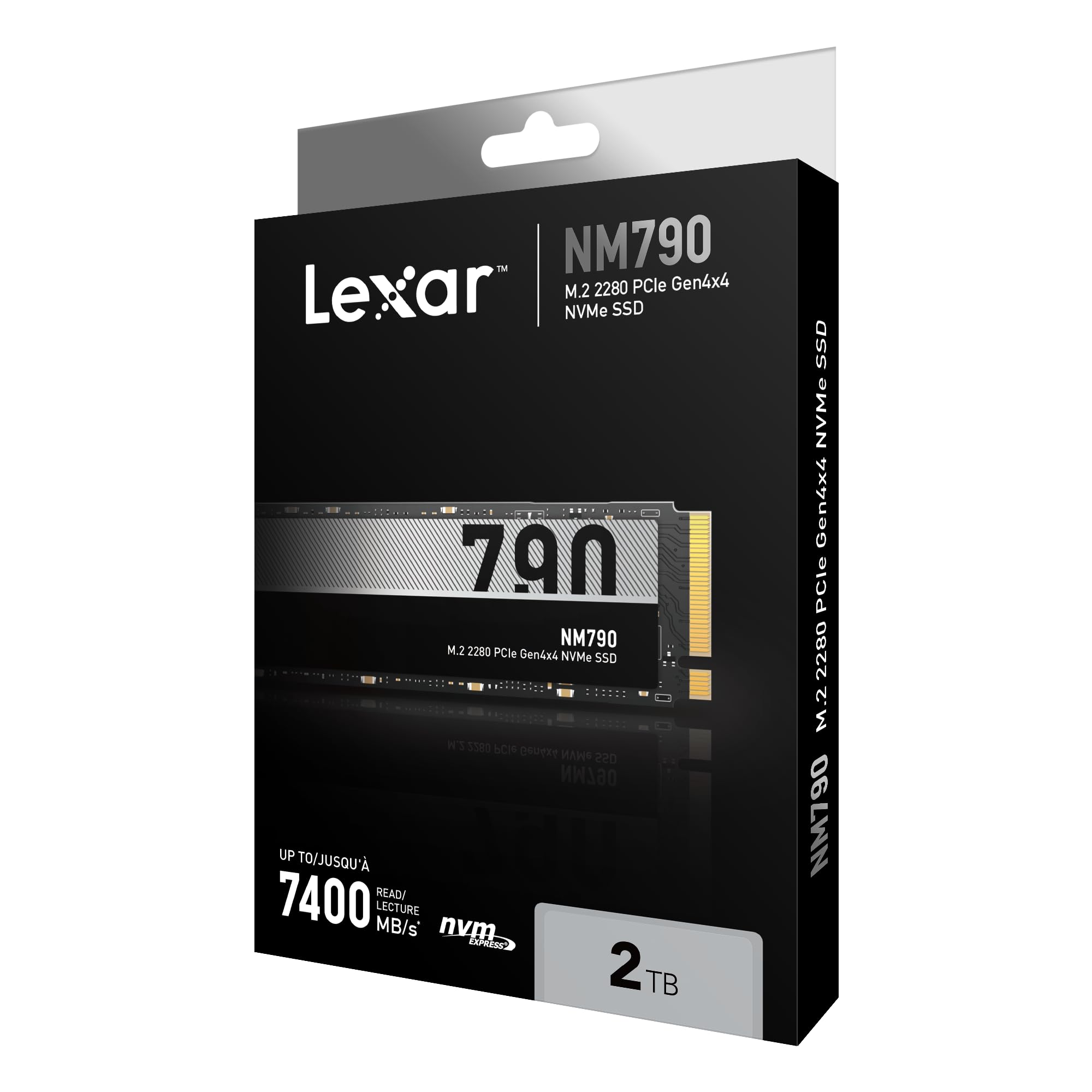 Lexar 2TB NM790 PCIe Gen4 NVMe SSD with 7400MB/s Speed