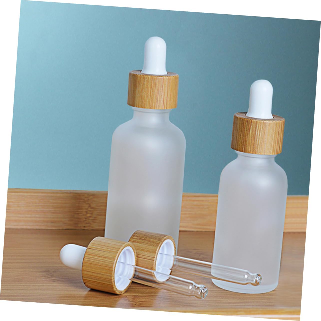 8Pcs Fragrance Dropper Bottles Durable Travel Essential Oil Containers for Liquids for Perfumes Lotions and More