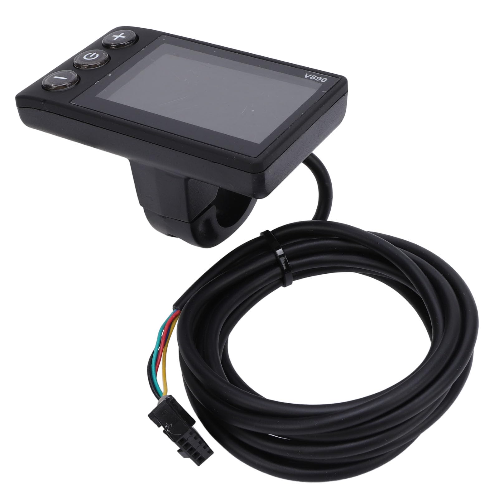 Wyświetlacz LCD do jazdy na rowerze Wielofunkcyjny kolorowy ekran panelu sterowania do kierownicy 22,2 mm