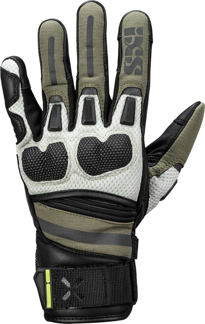 IXS Montevideo Air 2.0 Motorradhandschuhe, grün, M