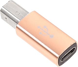 SUPVOX Printers Audio Cable Connectors Usb Cable Usb Cable Type-c Female to Male Convert Adapter Type-C to USB B Adapter for Printers Piano Wire Connectors Wire Connectors