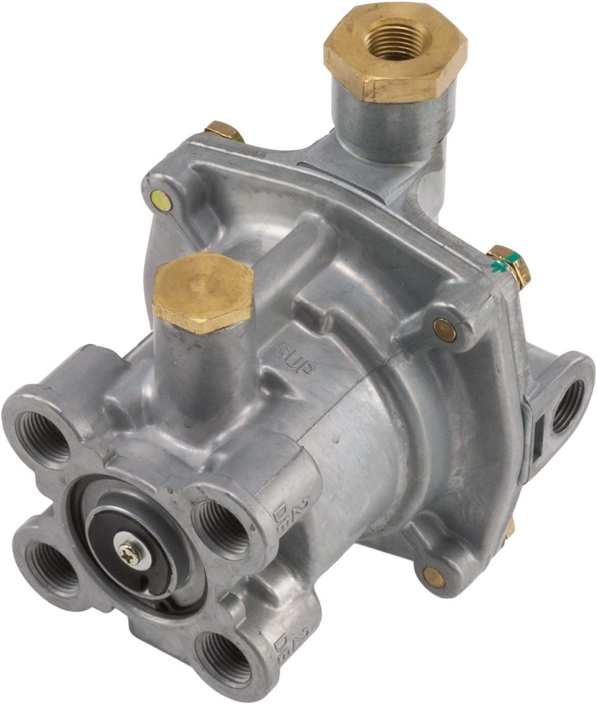 World American WA110205 Relay Emergency Valve 4.5 PSI Fits Truck/Trailer Air Brake Systems - Replaces Bendix 110205X, Sealco 110205, Torque TR110205, Newstar S20156, Automann 170110205, Tectran 14412