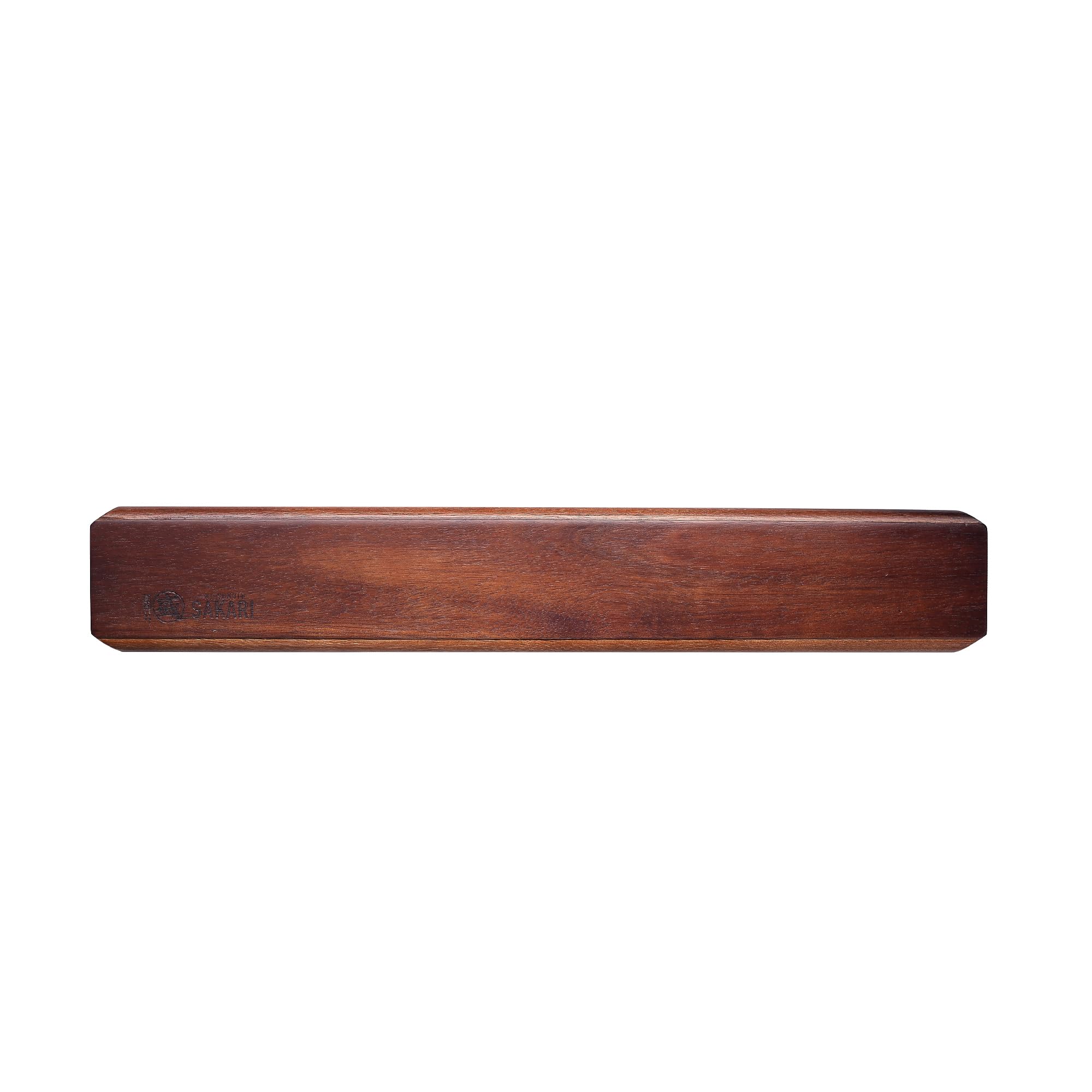 MITSUMOTO SAKARI Support Magnétique pour Couteaux 50 cm, Support Mural pour Couteaux de Cuisine,Support en Bois sans Trous pour Couteaux,pour Ranger les Ustensiles de Cuisine