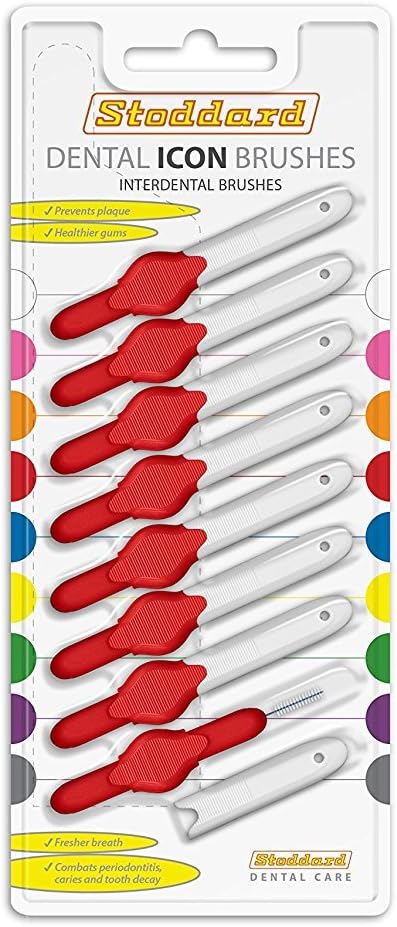 Stoddard Icon Interdental Brush - 0.5 Red - 8 per Pack