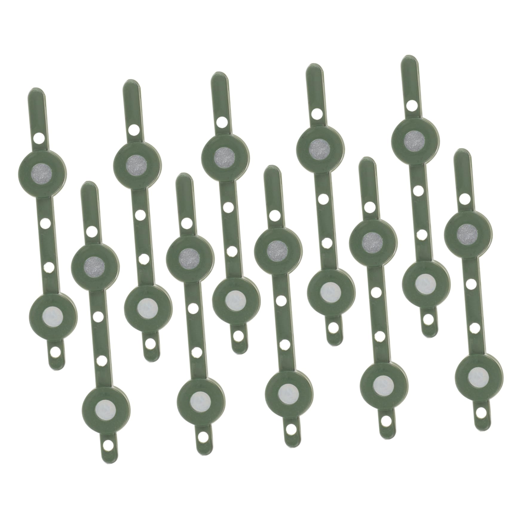 PACKOVE Anstecker Blumen 30 Paar Magnet Brosche Magnete Lieferungen Für Handgelenkkorsagenarmbänder Magnetisches Armband Ansteckblume Magnet Korsage-Armband Grüne Armbänder Abs Kleidung Herz Braut