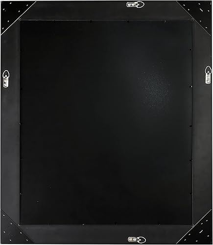 Miniatura 5 de Studio Décor - Marco negro de 20 x 24 pulgadas de ancho, accesorios para colgar, pantalla horizontal o vertical, paquete de 4 unidades