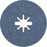 Bosch 1x PRO Steel R574 Fiberschleifscheibe für X-Lock (für Stahl, Stahl, Ø 125 mm, Körnung 60, Professional Zubehör Kleiner Winkelschleifer)