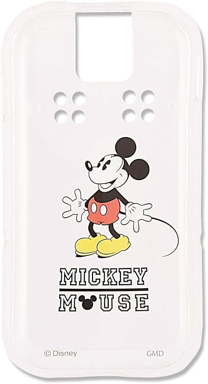 Amazon Co Jp グルマンディーズ ディズニー ディズニー ピクサーキャラクター Docomo キッズケータイ Sh 03m 対応ソフトケース ミッキーマウス Dn 672a 家電 カメラ