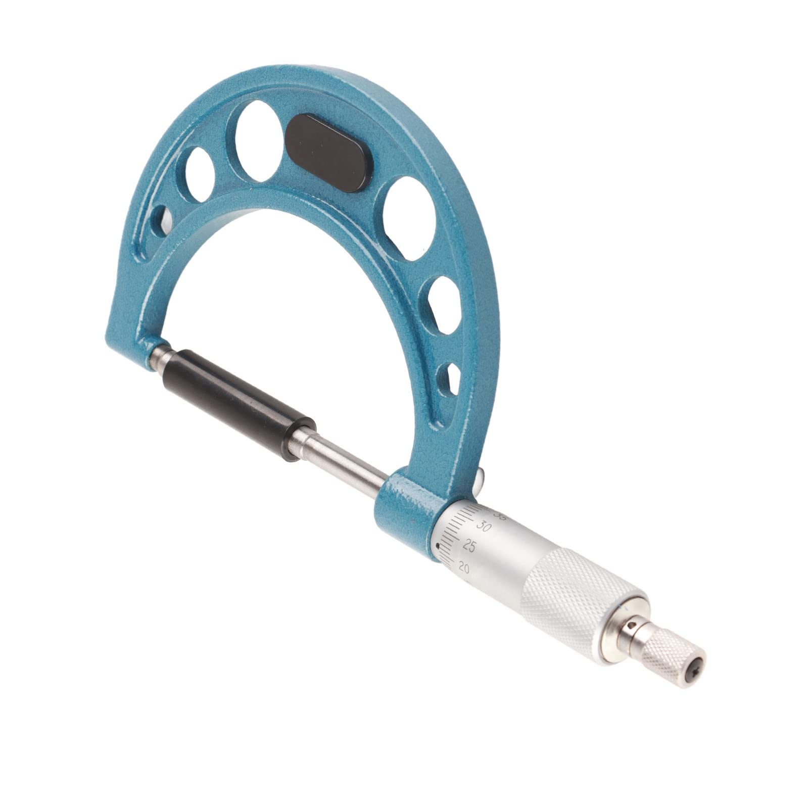Micrómetro, Micrómetro Exterior de 0,01 Mm con Llave Micrómetro de Espesor de Acero Inoxidable, Micrómetros Exteriores (50-75 mm)