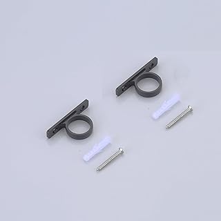 DF-SA155-MB RV Shower Hose Guide Ring - Mounting Screws Included (Matte Black)