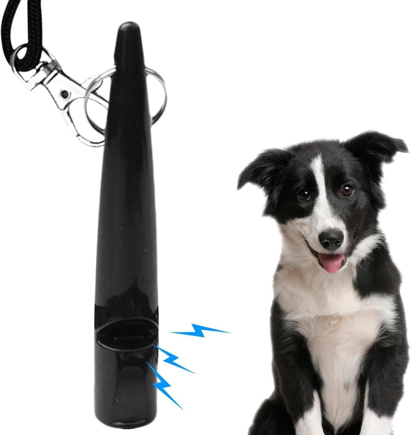 Barking Dog Whistle – Portable Dog Whistle to Stop Dog Attack, Lanyard No Barking Device | No Baking Device for Dogs, Puppies, Small, Medium, Large Dogs with Standard Tone