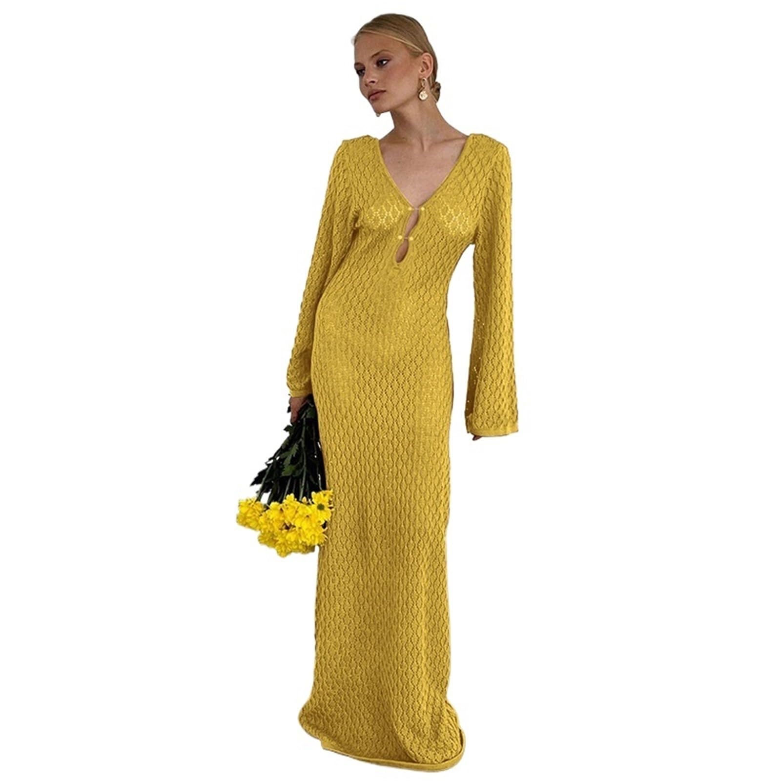 Vestido de playa para mujer ideal para vacaciones de verano en la piscina y noches de hotel