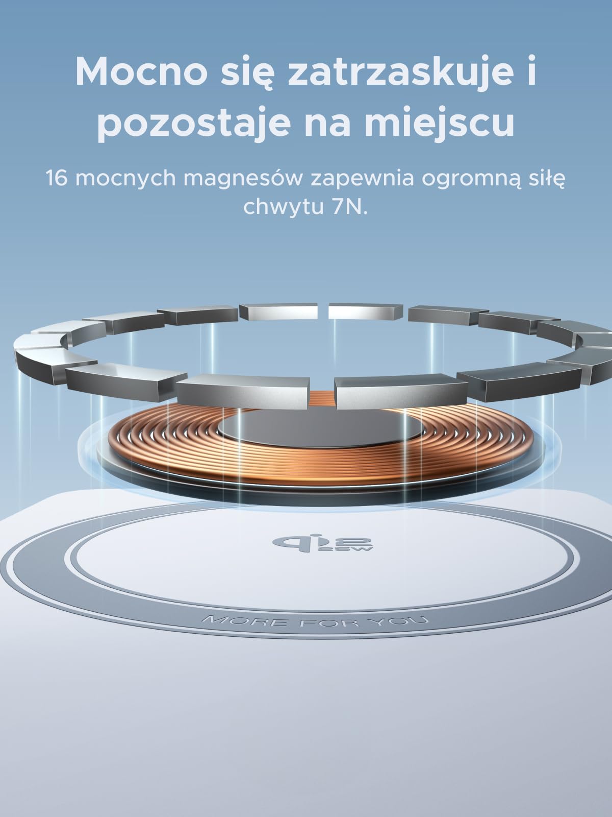 UGREEN MagFlow Qi2 25 W, magnetyczna podkładka ładująca 3 w 1 | Certyfikowana ładowarka bezprzewodowa kompatybilna z iPhone'em 17/16 i AirPodsami, z kablem o długości 1 m