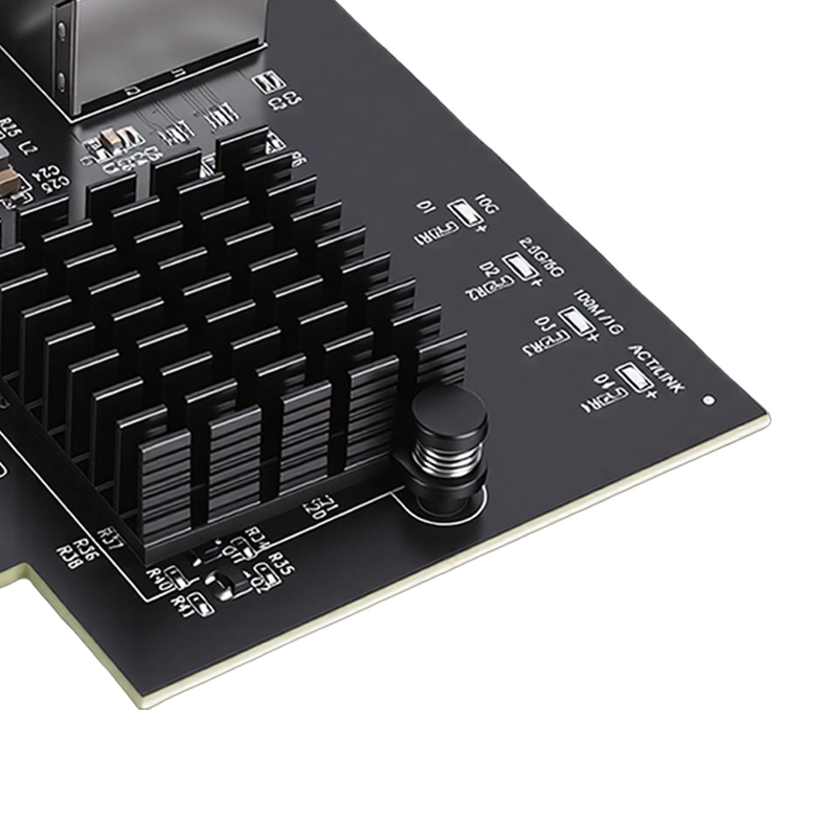 Topiky Adapter Ethernet PCIe X1 10 Gb Kontroler Realtek RTL8127AT do Szybkiego Przesyłania Danych w Systemach NAS do Komputerów Gier