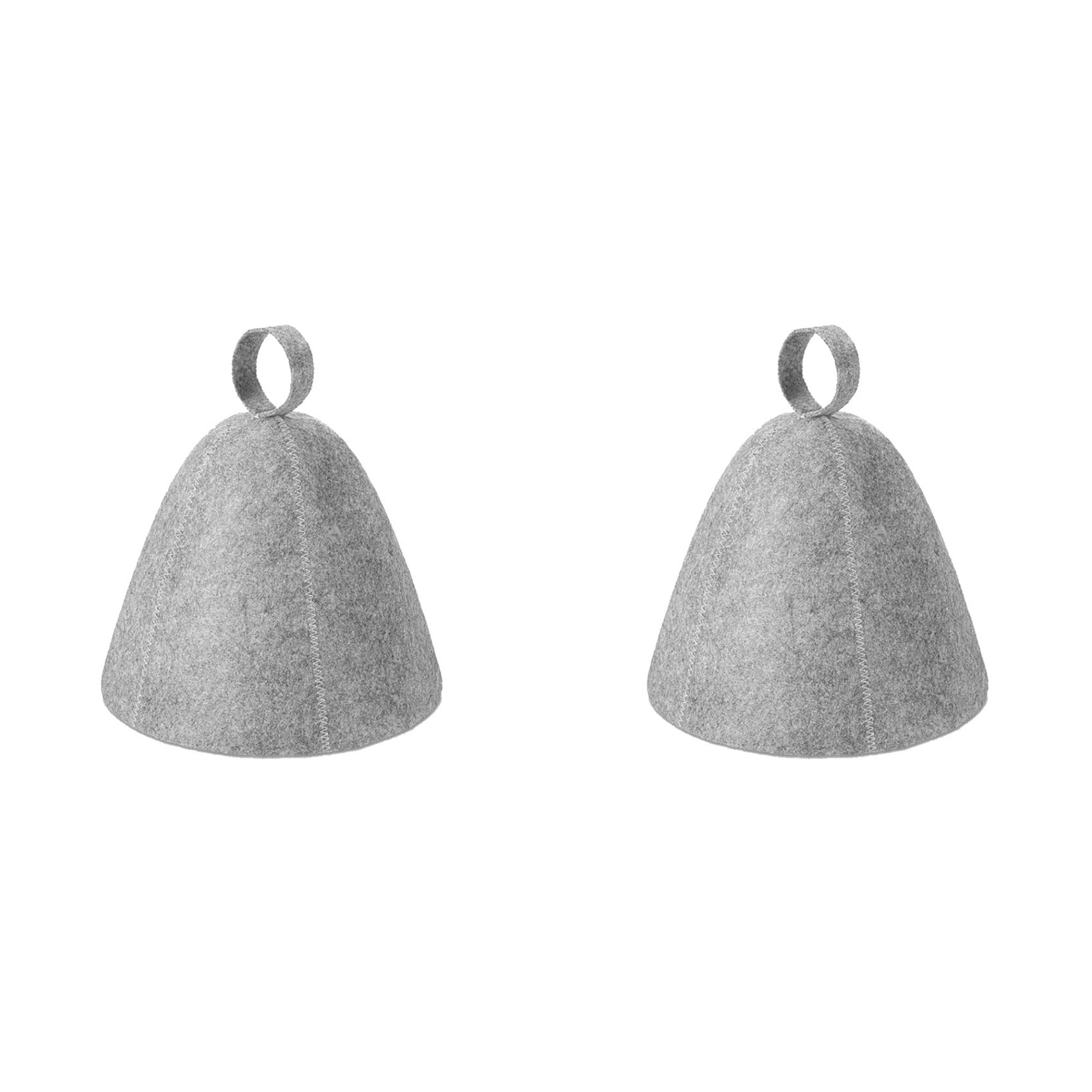 Hndhbfgrt 2X Anti Heat Sauna Hat Thicken Wool Felt Shower Cap Hair Turban Quickly Towel Drying Towel Hats Sauna