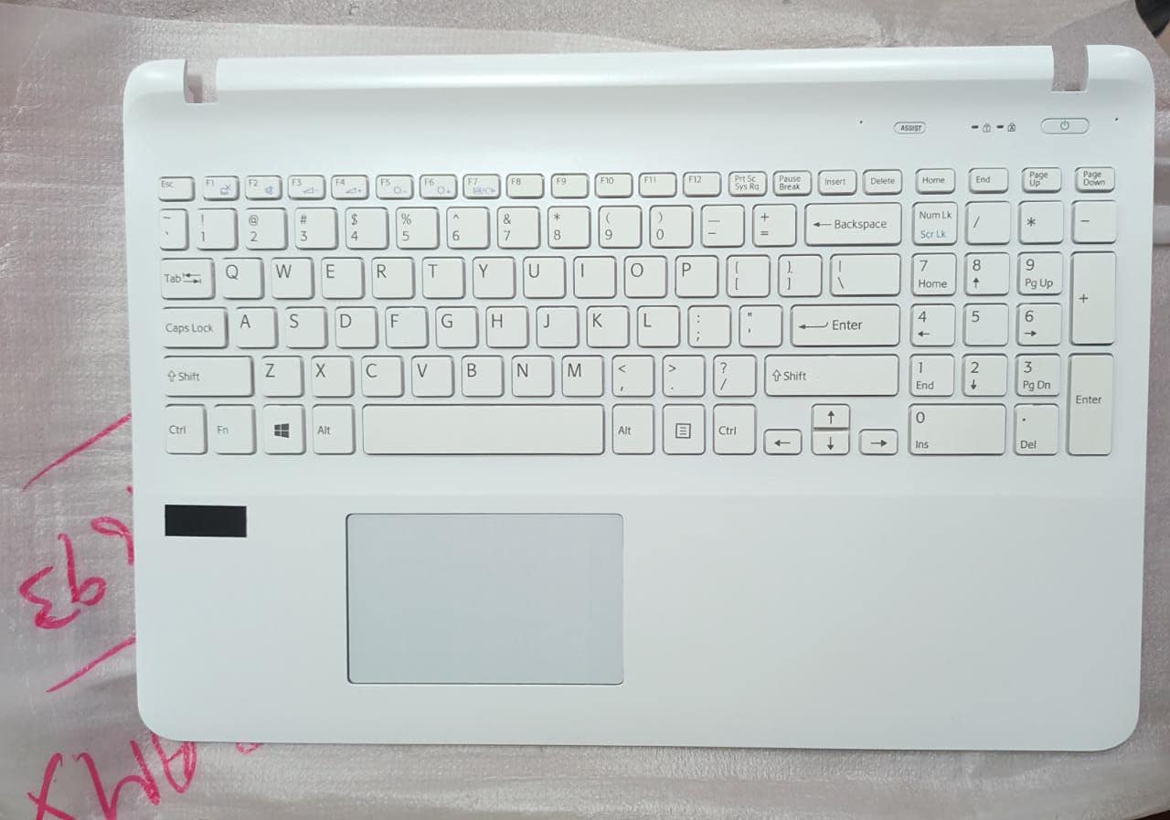 LAPTOPAMY Sony Vaio Svf15 Svf152C Svf152A Svf153 Svf15E Svf1521V6Eb Laptop English Us Keyboard Palmrest Touchpad White, RF (B07Z8Y9MDT) Amazon Price History, Amazon Price Tracker