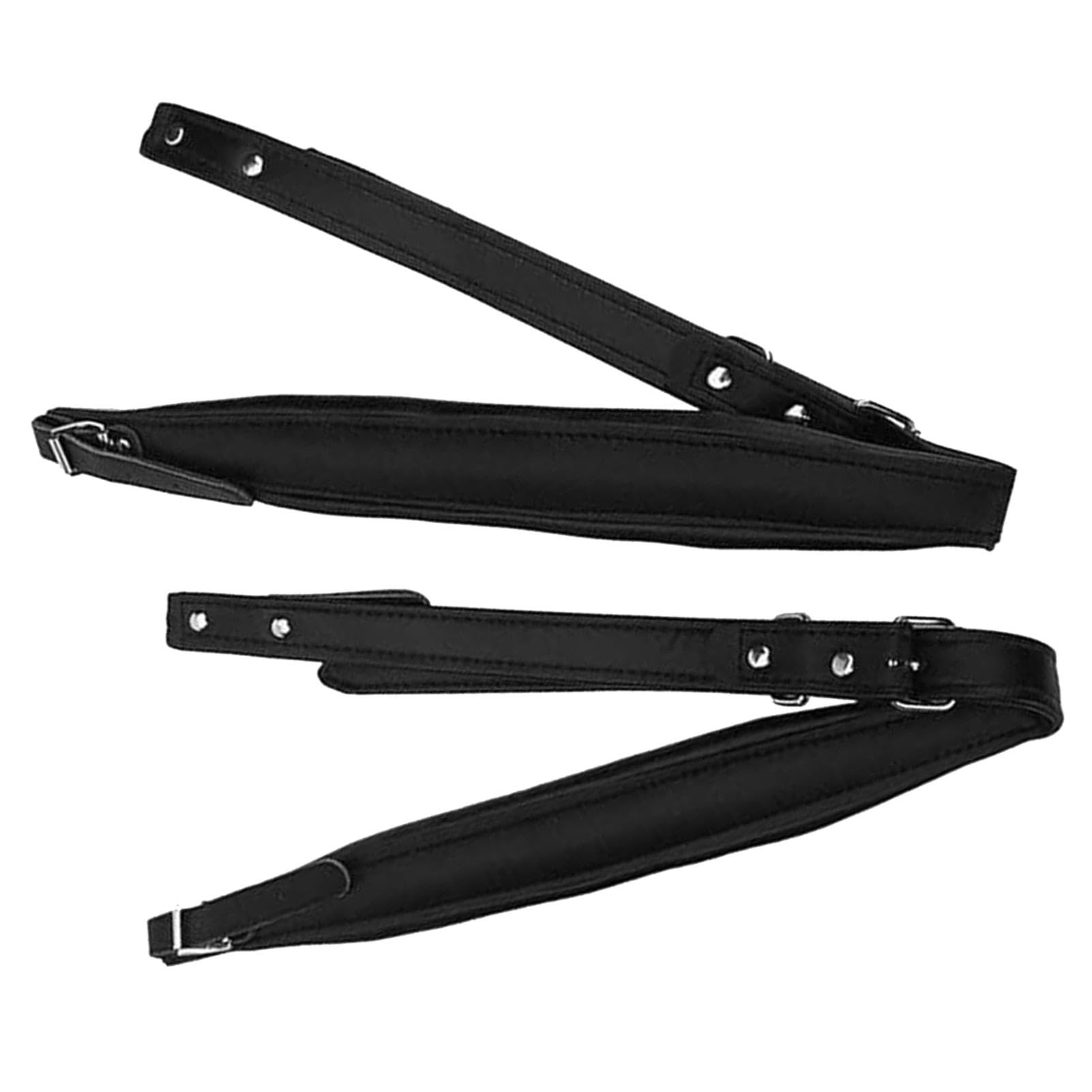Bretelles pour accordéon | Large ceinture accordéon | Sangle réglable | Sangles en similicuir | 16 basses à 120 basses - Ceinture réglable pour instrument de musique en similicuir pour performance