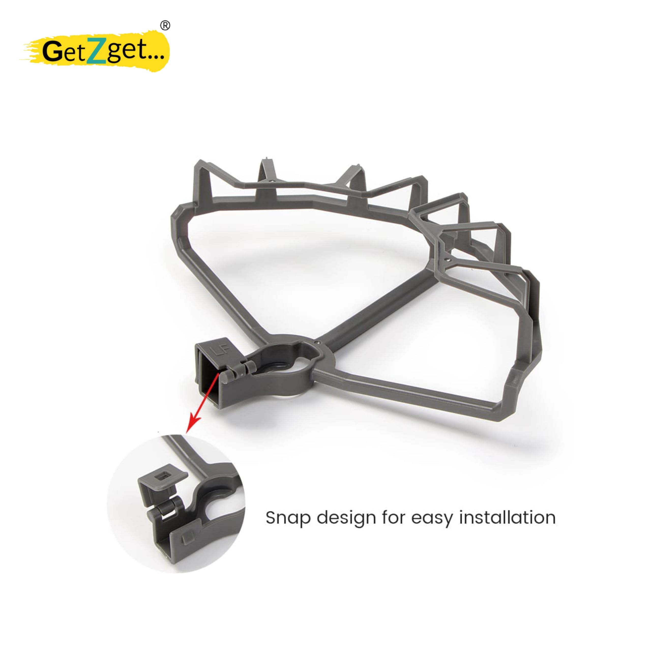GetZget® Propellers Guard For Dji Mavic Air 2/ Air 2s 360 degree Semi Enclosed Propeller Protector Guard Safety Accessories 1