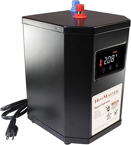 Miniatura 3 de Westbrass DT1F272-12 Develosah - Grifo dispensador instantáneo de agua fría y caliente de 9 pulgadas con sistema de tanque digital HotMaster