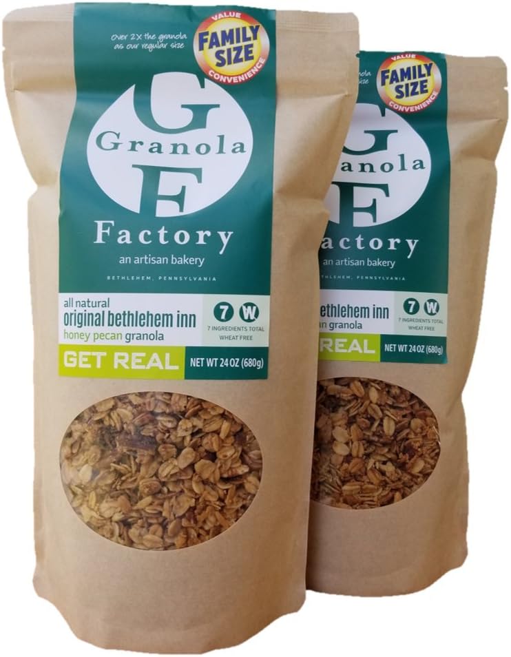 Granola Factory Honey Pecan Granola, 24 oz., 2 pack…