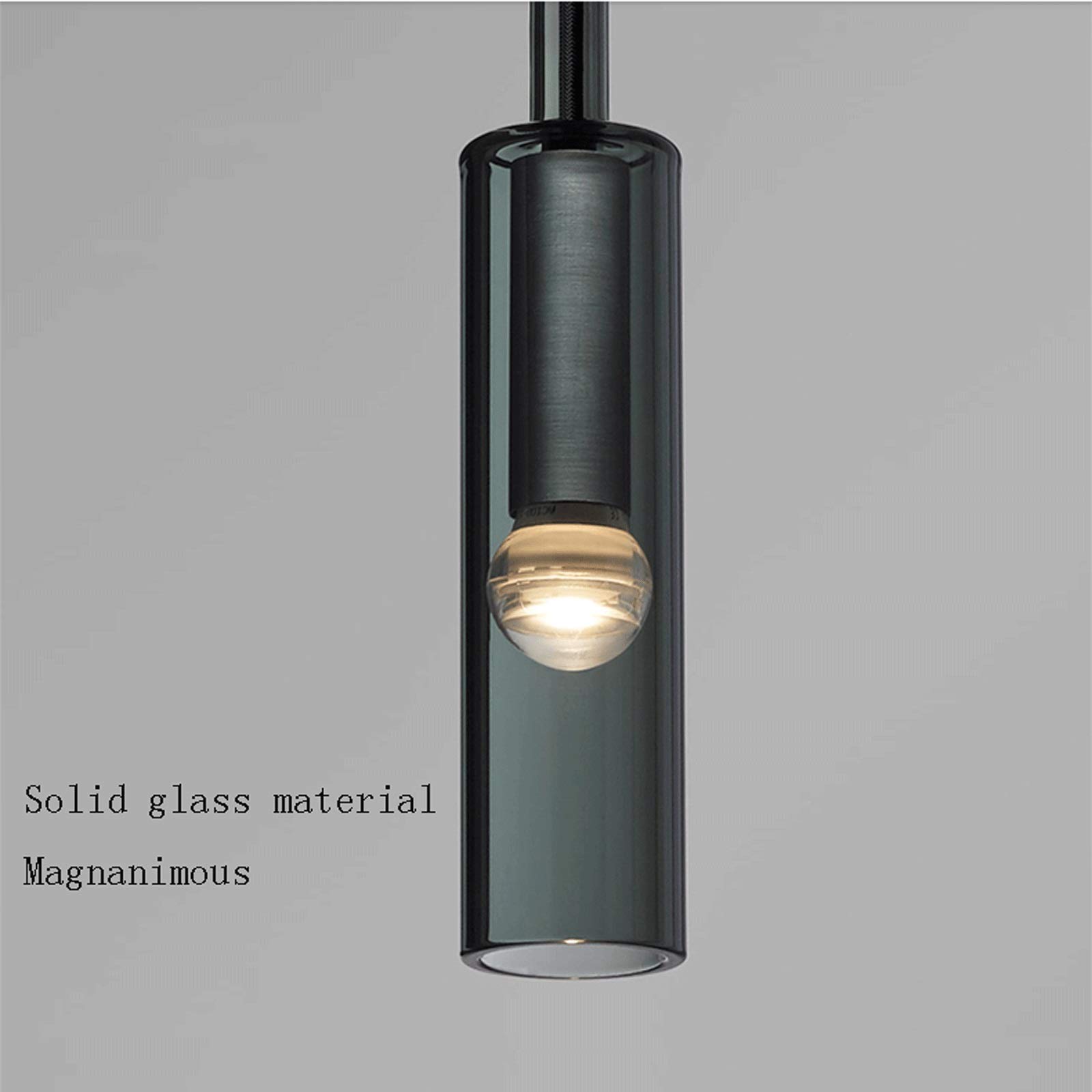 Lámpara de Pared Luz colgante colgante moderna Luz colgante ajustable con material de iluminación colgante de sombra de cristal for la barra de comedor de la isla de la cocina Montaje en Pared ( Size