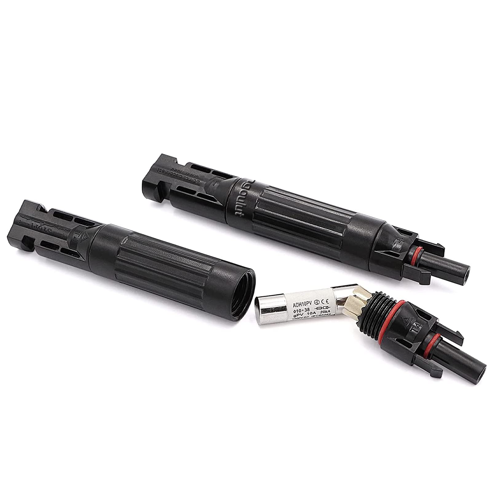 Buy Ingoulut 2PCS inline Fuse Holder,20 Amp Male and Female PV Solar