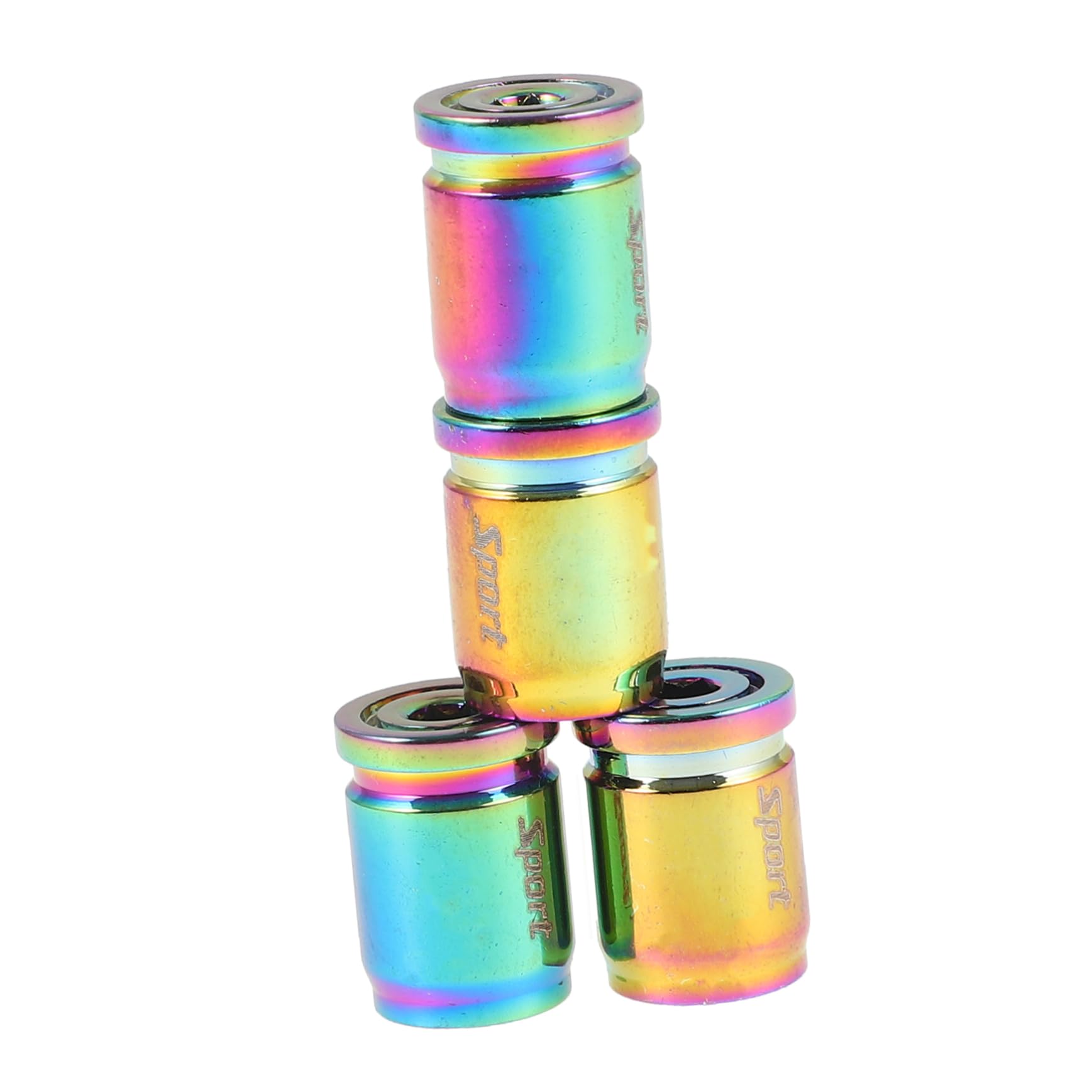 PartyKindom 20pezzi Tappi Per Valvole Pneumatici Auto Coperture Per Valvole Protezione Anti-perdita e Anti-polvere Per Pneumatici Di Veicoli e