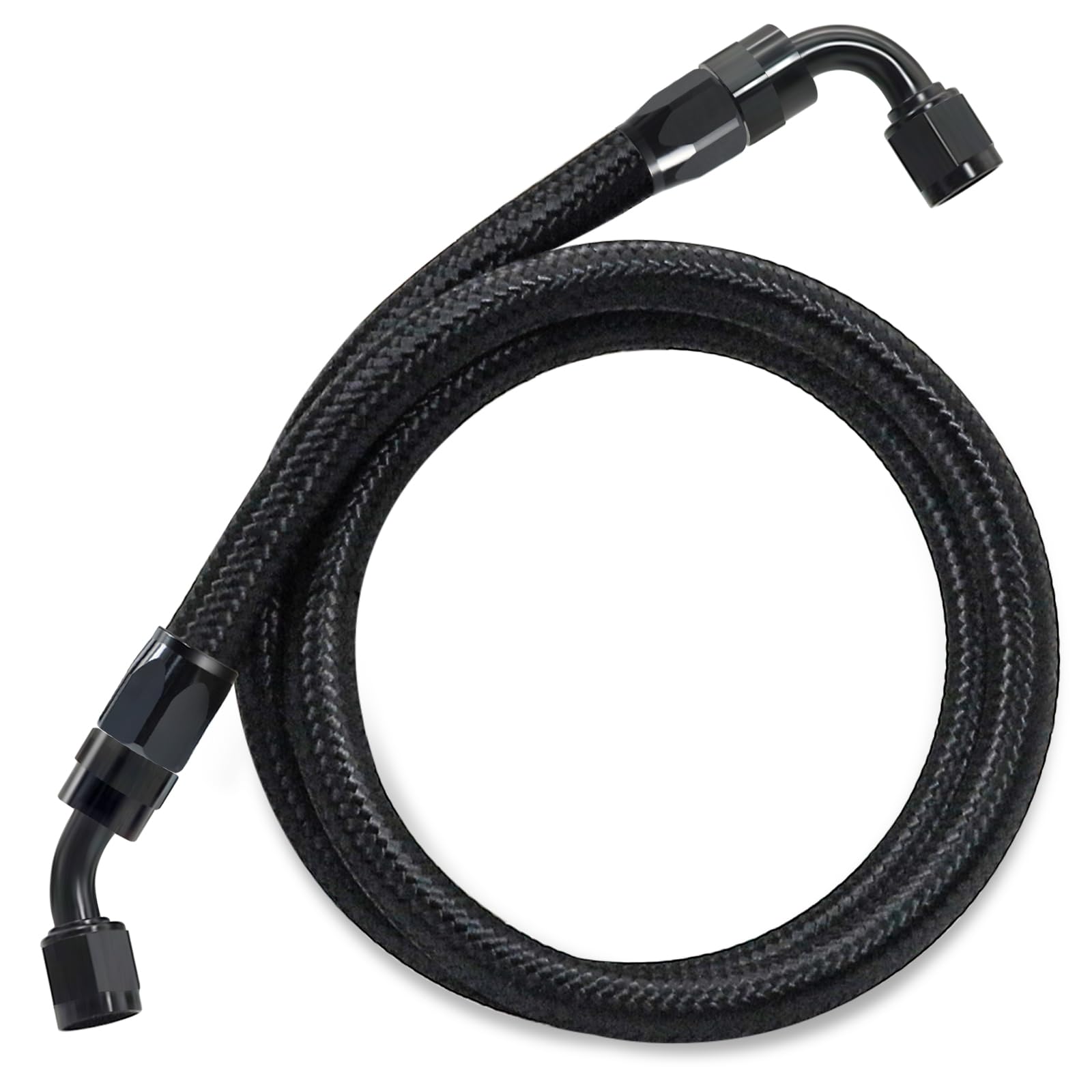 Kit conduite carburant 6AN CPE avec tuyau tressé et raccords AN6 ajustés