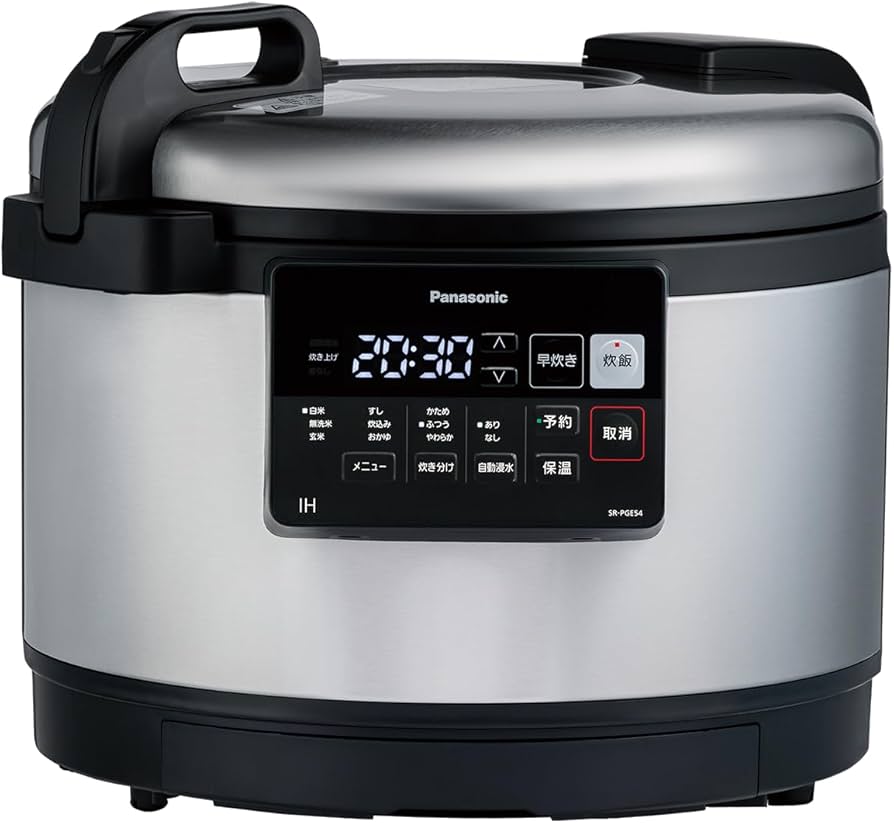 Panasonic 業務用IH炊飯ジャー Amazon | パナソニック 業務用IHジャー炊飯器 5.4L 1～3升 三相200V