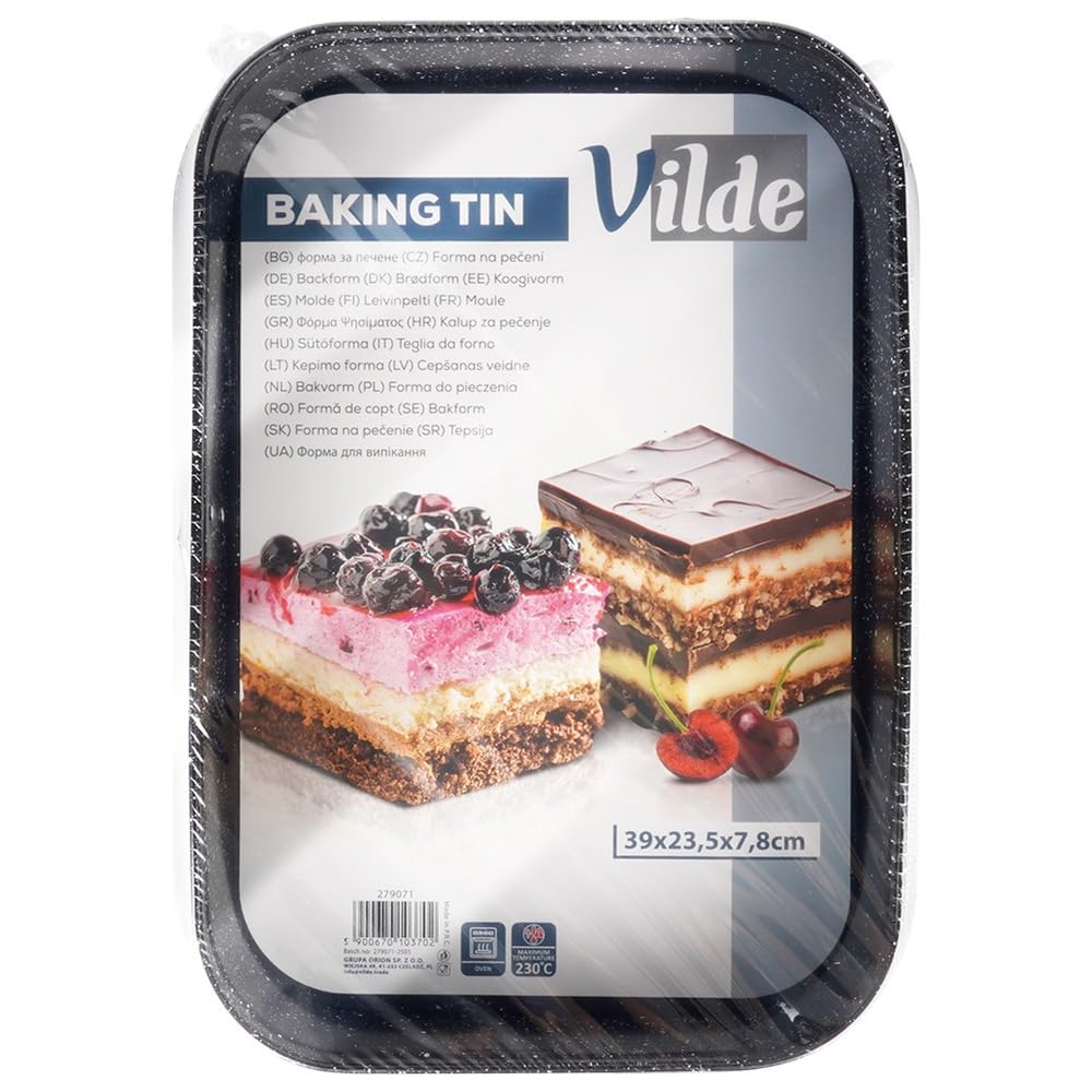 Vilde Molde rectangular de acero al carbono