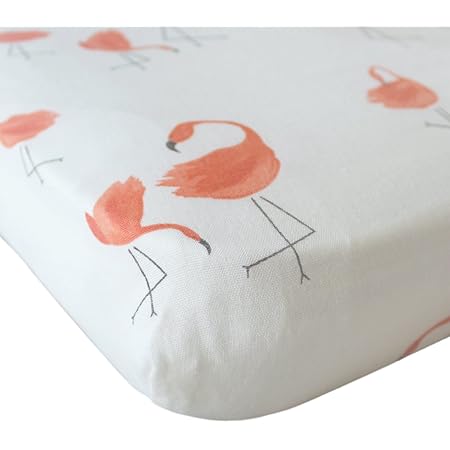 flamingo crib sheets