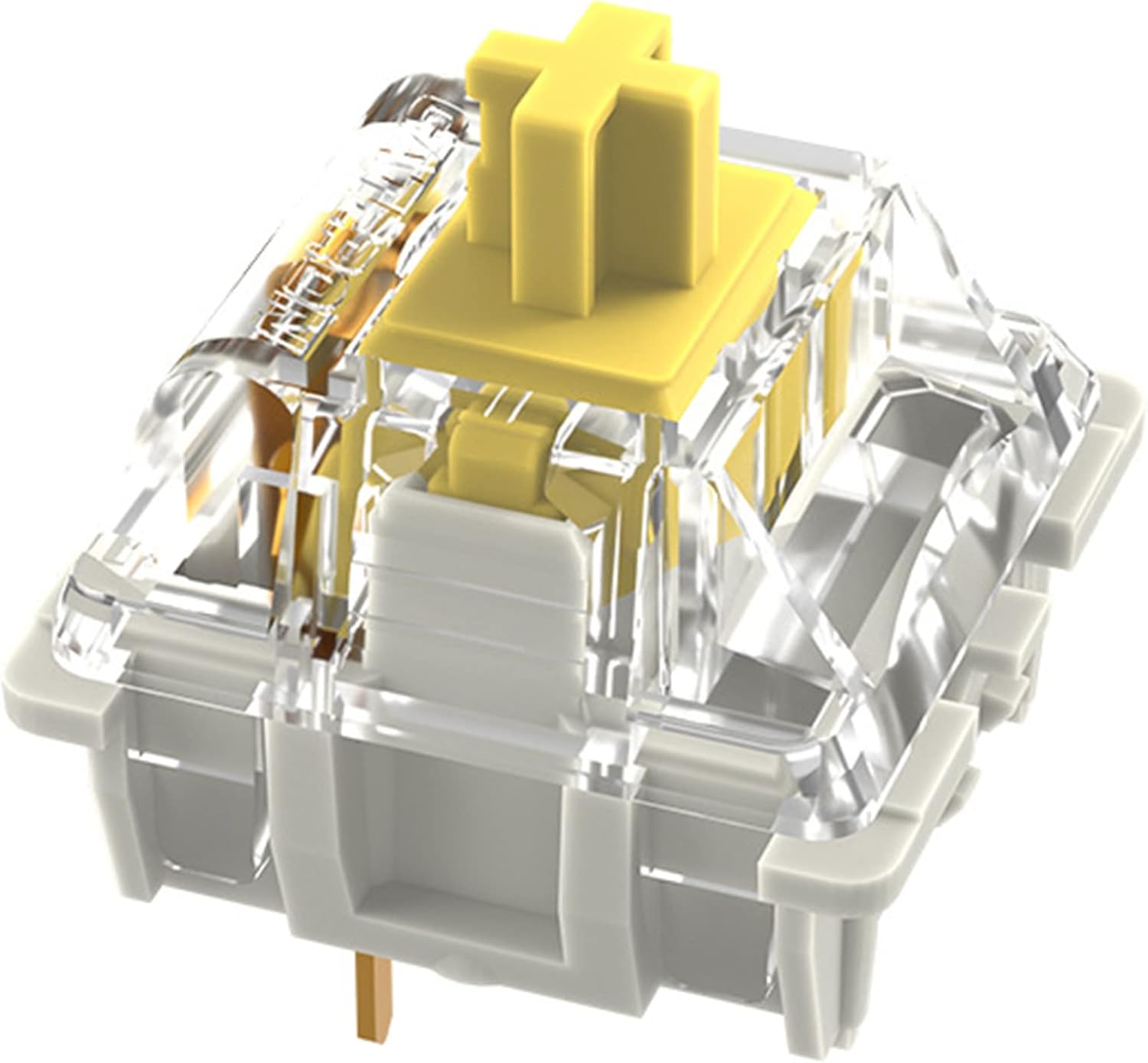 Gateron G Yellow Pro 2 Pre-lubed Switches 3pin Linear for MX Mechanical