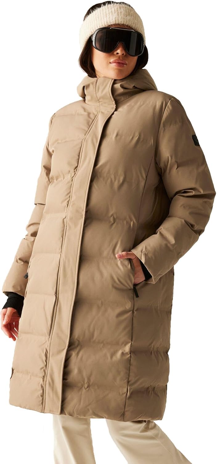 Dare 2b womens Womens Wander Waterproof Padded Longline Jacket