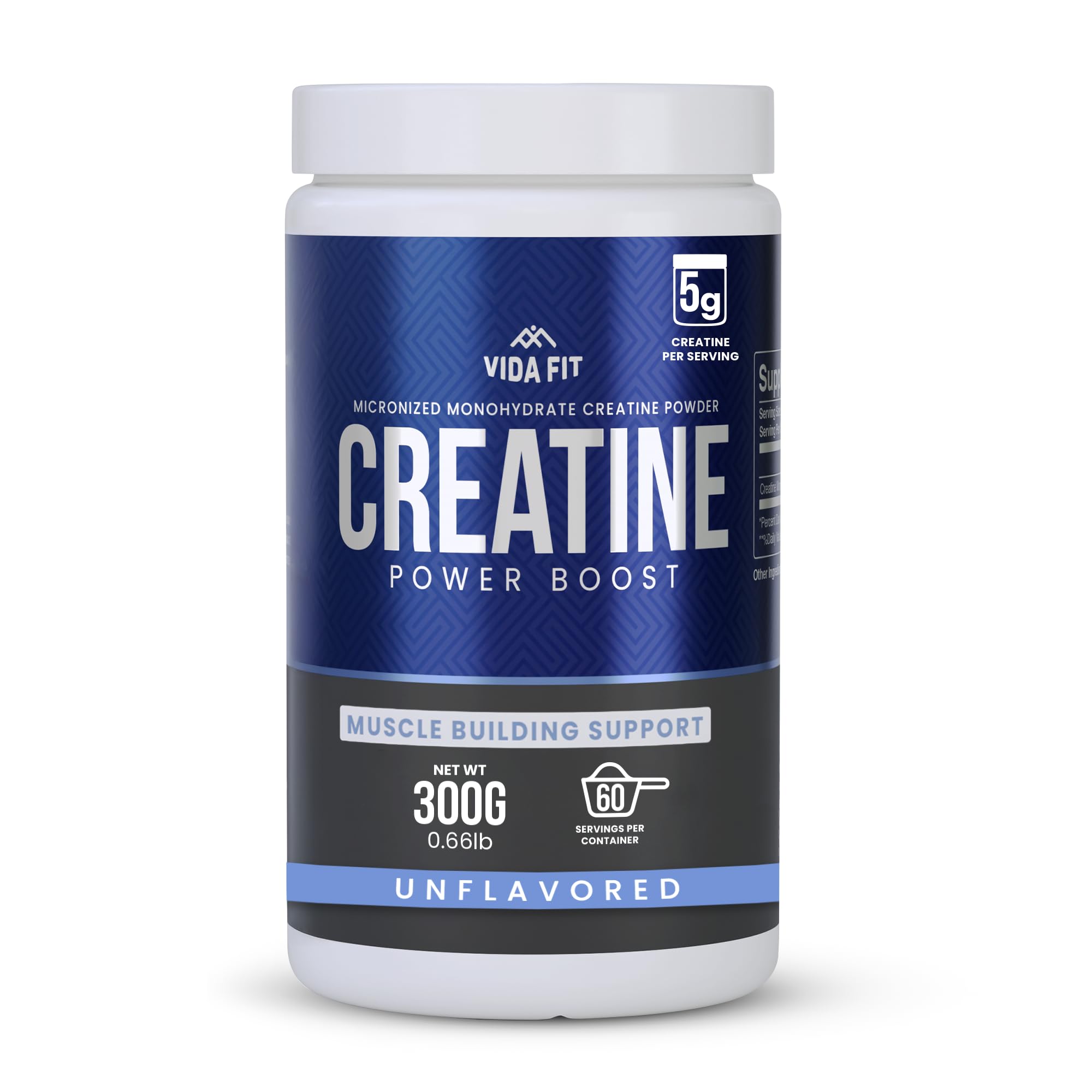 Vida Fit Micronized Creatine Monohydrate Powder